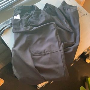 Heartsoal black scrub pants